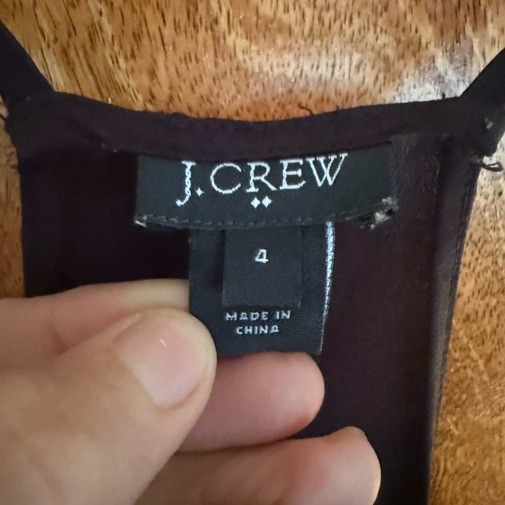 J. Crew Classic Black Top - Picture 3 of 3